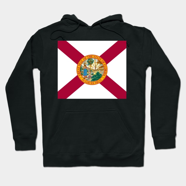 Florida flag. USA Hoodie by flag for all